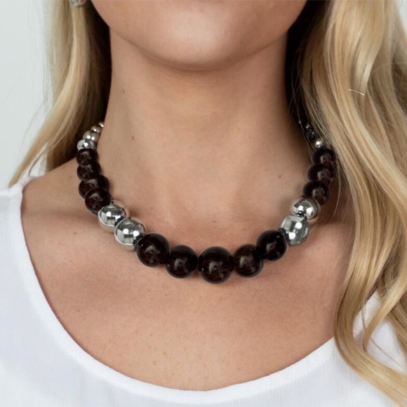 ANTHROPOLOGIE • Wooden Bead Bohemian Hippie Beach Collar Layered Necklace - Picture 2 of 5